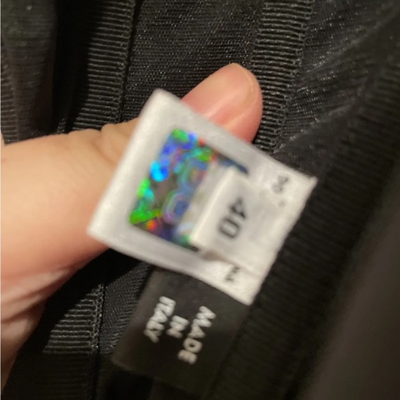 D&G dolce&Gabbana strapless or strap grey roughed dress made in Italy size 40 - Picture 7 of 10